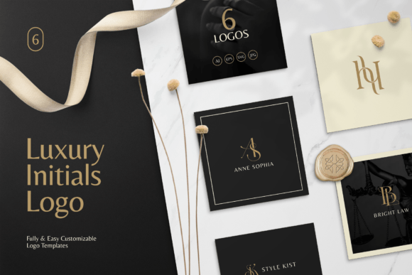 Download INITIALS LOGO - Luxury Initials Logos - Luxury Collection