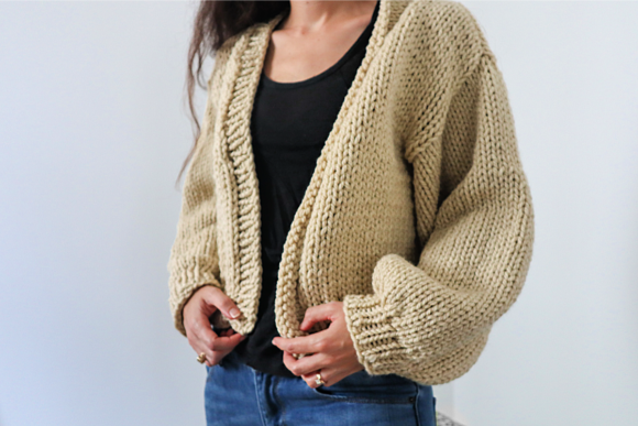Download Knit a Customizable, Chunky Cardigan: the Creative Cardigan - Card Collection