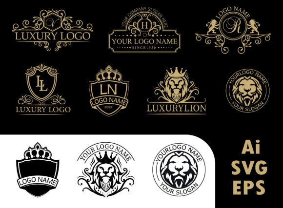 Download Luxurious Logo Templates,Luxury Logos - Luxury Collection