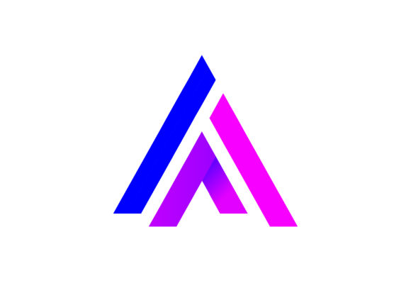 Download A Letter Logo Icon Colorful Design - Color Collection