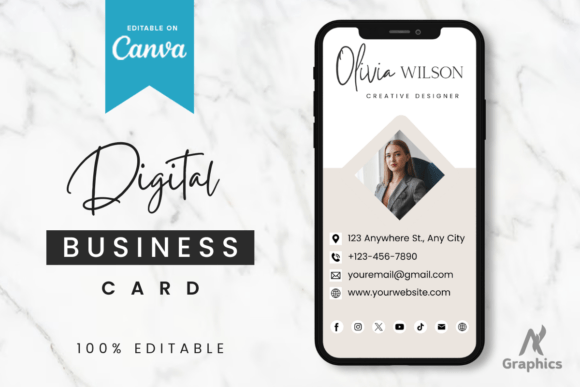 Download Royal New Digital Business Card Template - Card Collection
