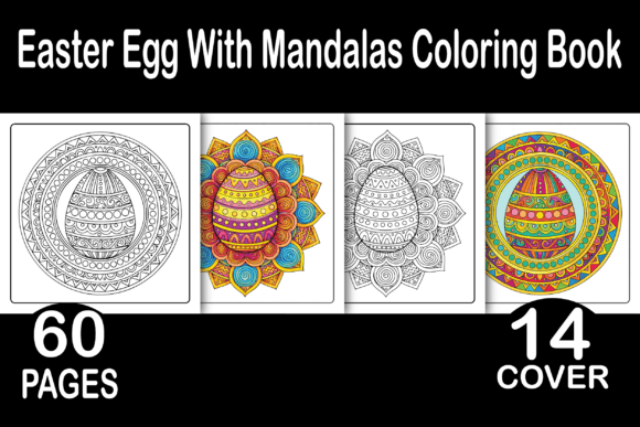 Download Easter Egg with Mandalas Coloring Book - Color Collection