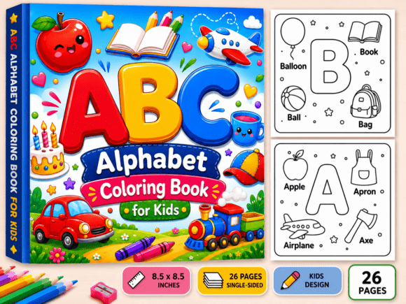 Download ABC Alphabet Coloring Pages for Kids - Color Collection